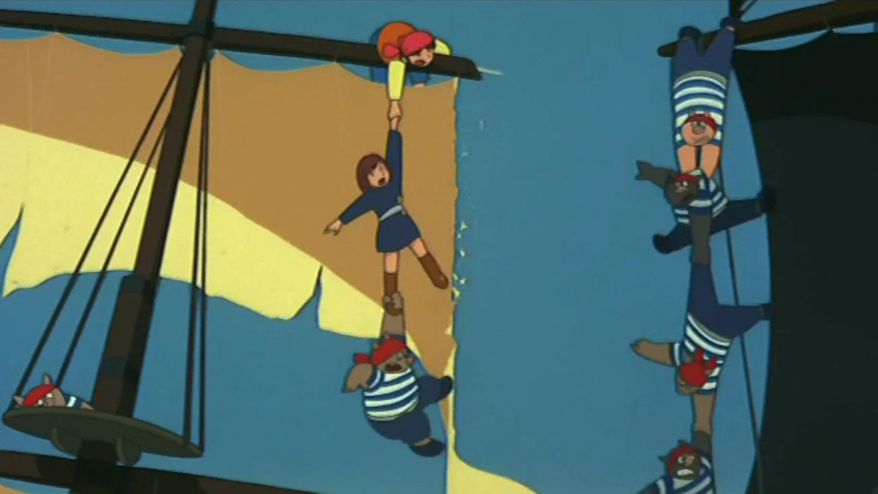 Les joyeux pirates de l'île au trésor