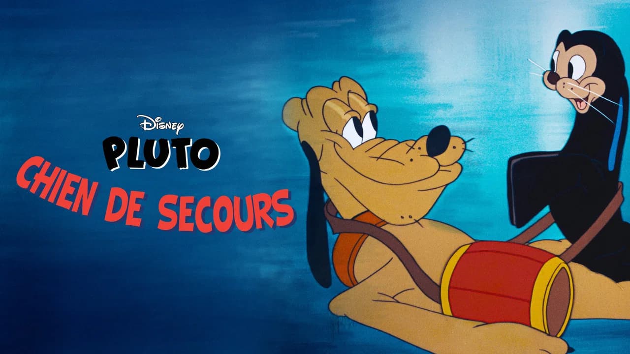 Pluto, Chien de secours