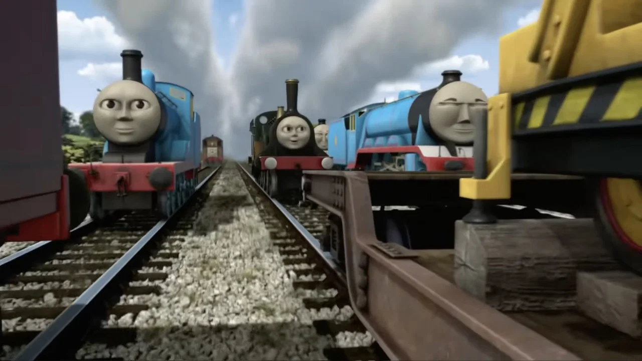 Thomas et ses amis : Bazar chez les locomotives