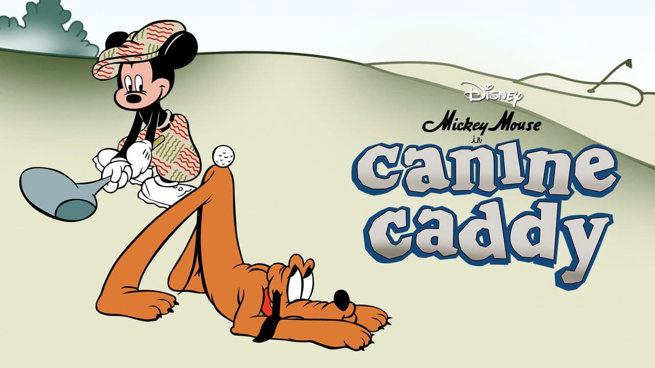 Mickey et Pluto Golfeurs