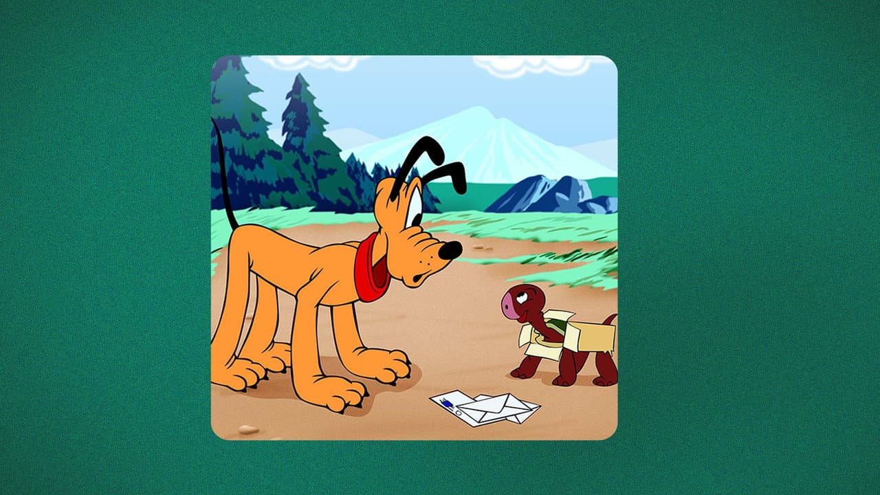 Pluto et la tortue