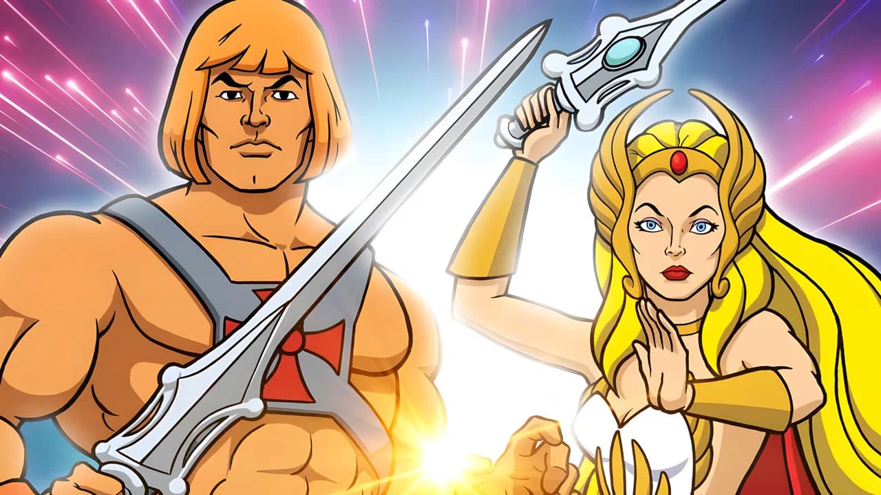 Musclor et she-ra , le secret de l'épée