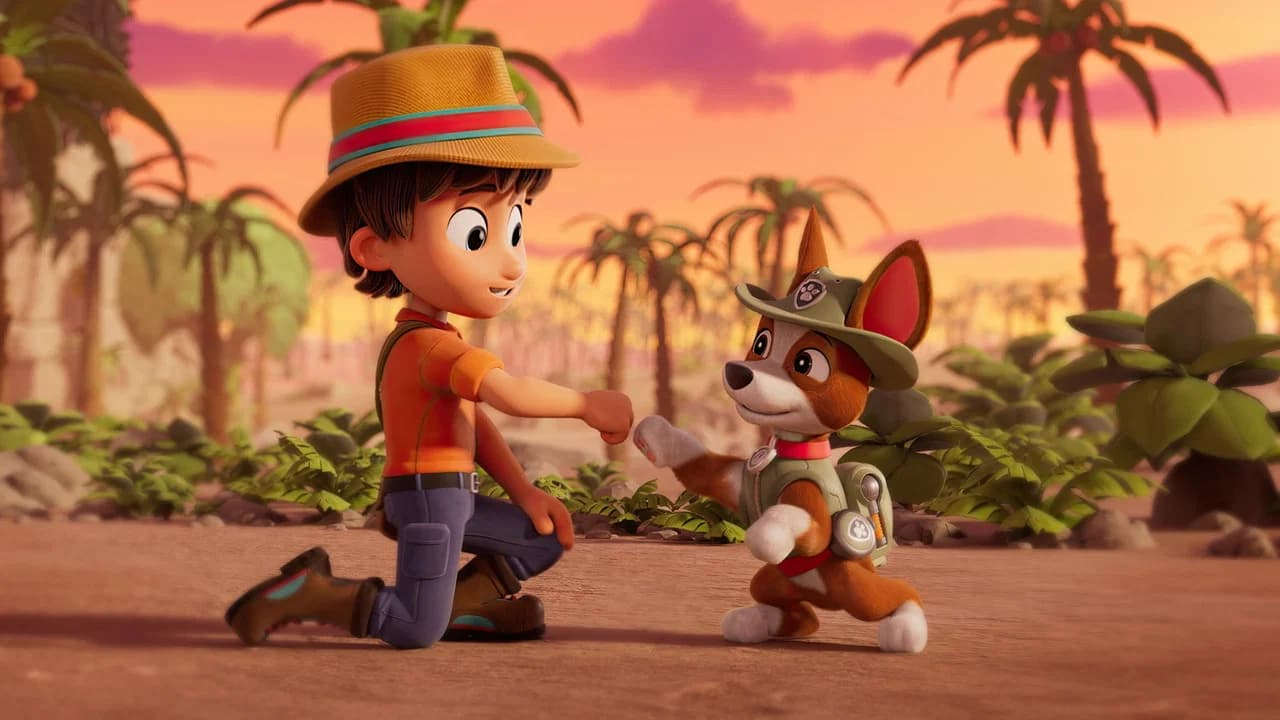 PAW PATROL, LA PAT’PATROUILLE VALIENTE : TRACKER DANS LA JUNGLE DES OMBRES