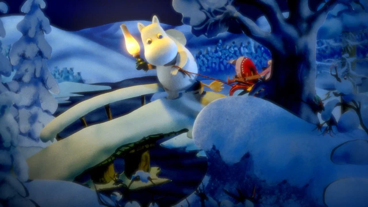 Les Moomins attendent Noël