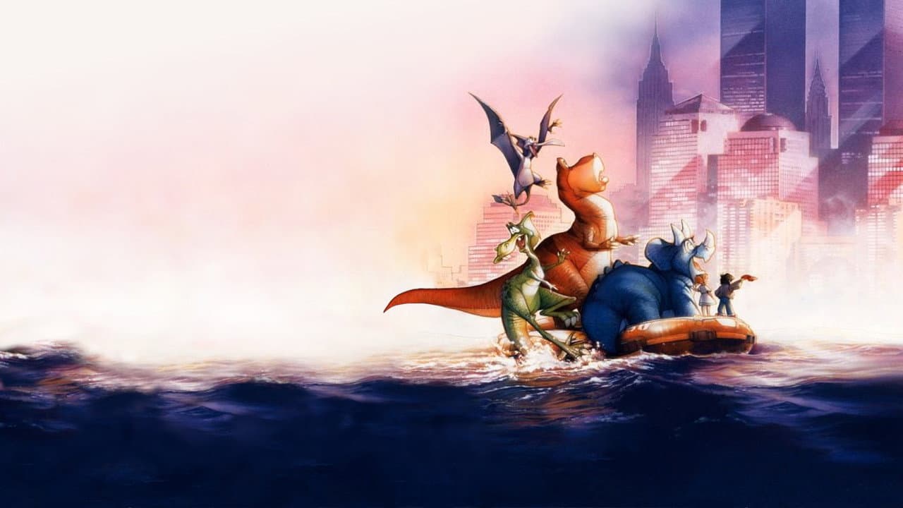 Les quatre dinosaures et le cirque magique