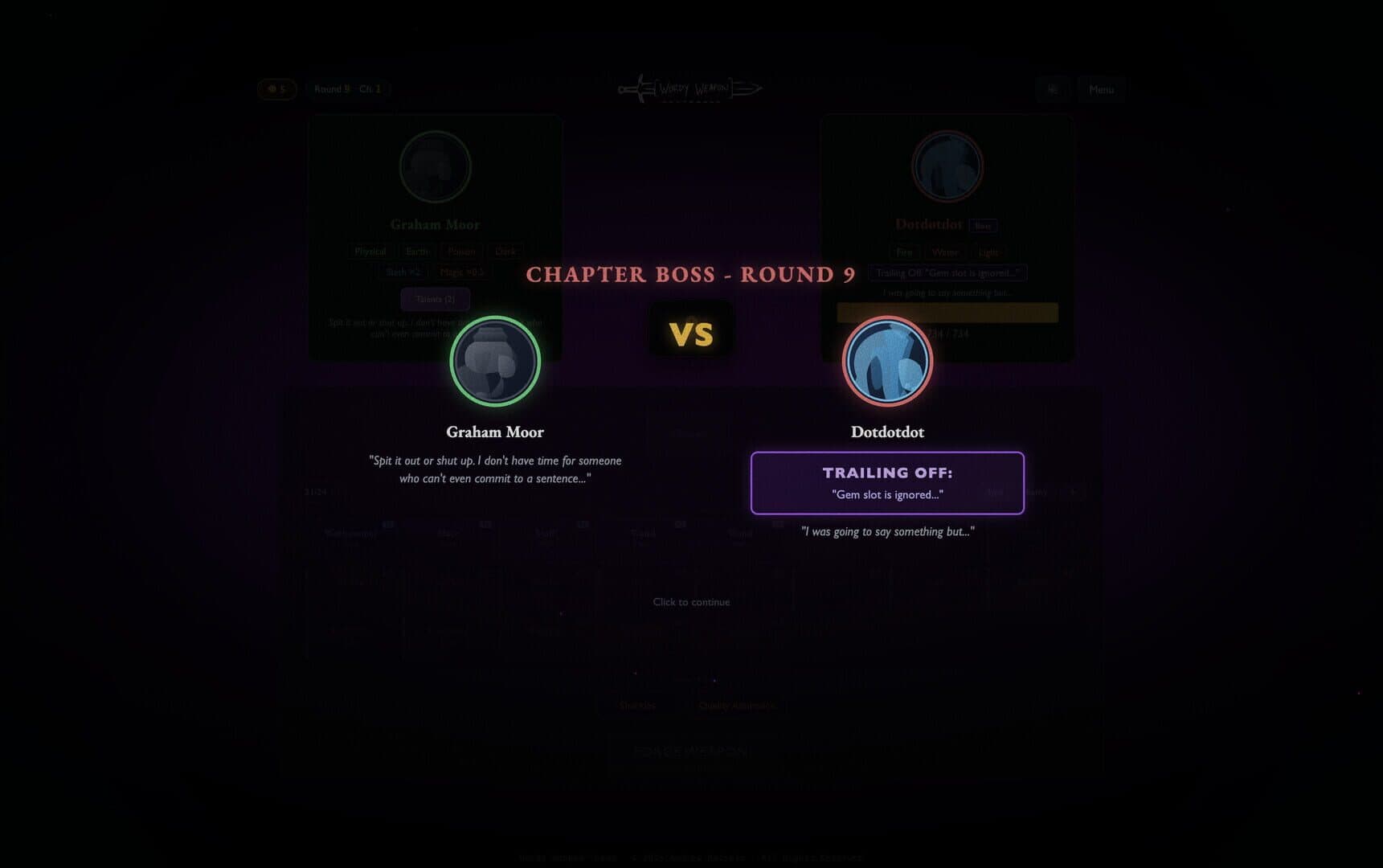 Wordy Weapon - Capture 1