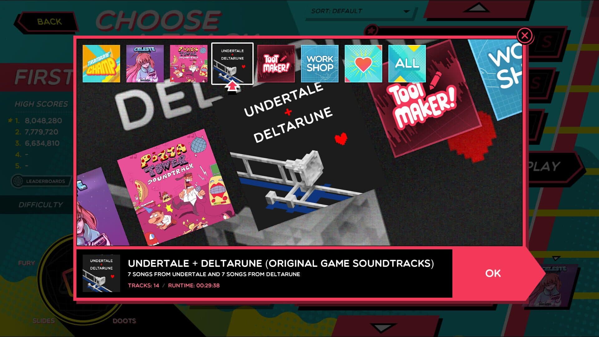 Trombone Champ: Undertale + Deltarune