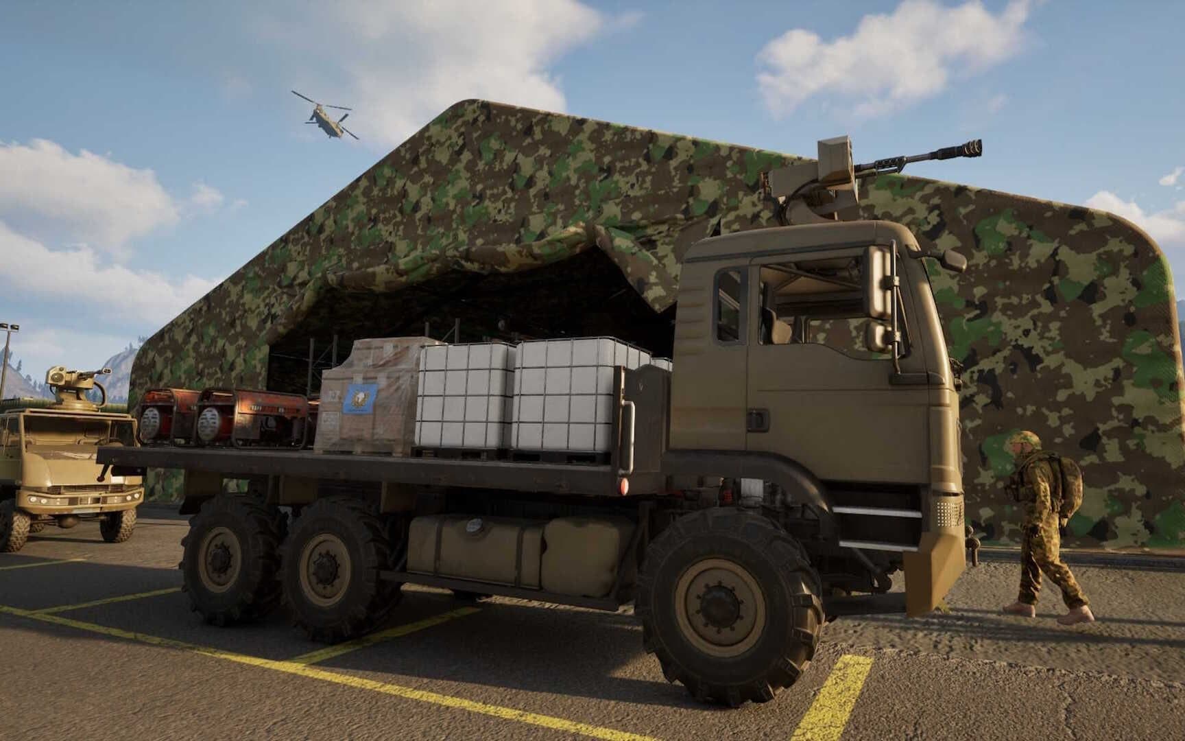 Military Logistics Simulator - Capture 1