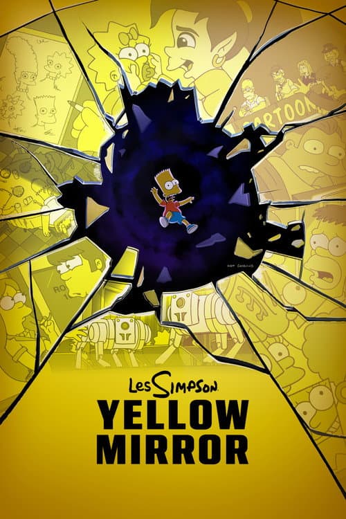 Les Simpson Yellow Mirror