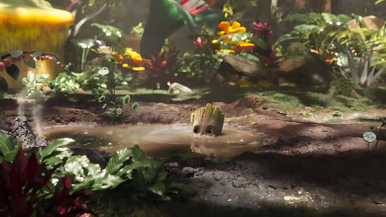 L'Instant détente de Groot