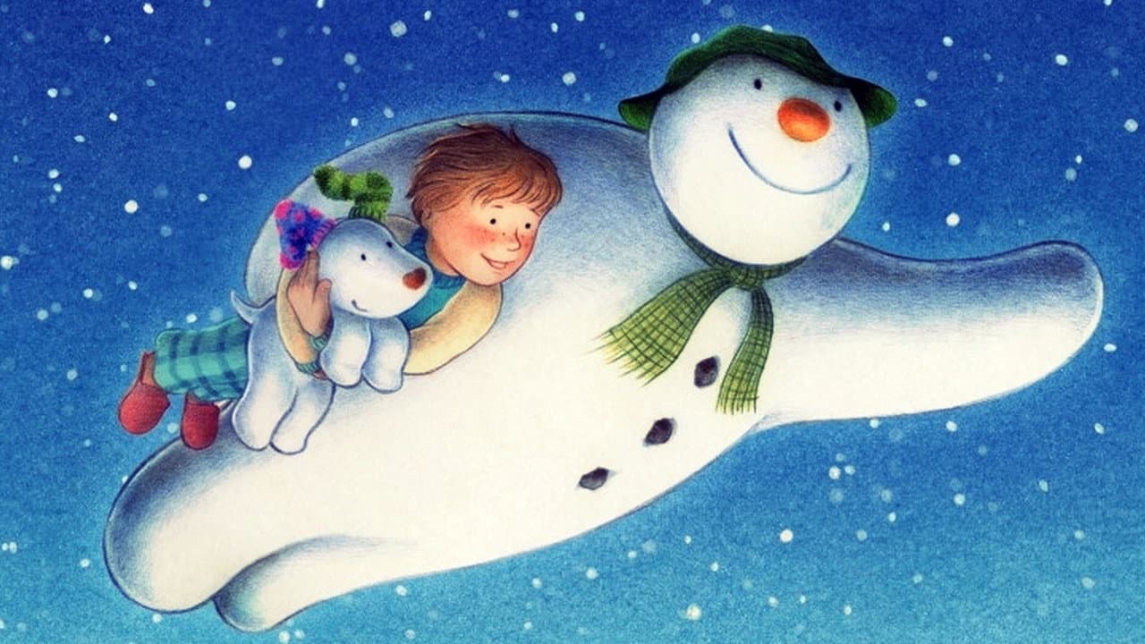 Le bonhomme de neige et le petit chien