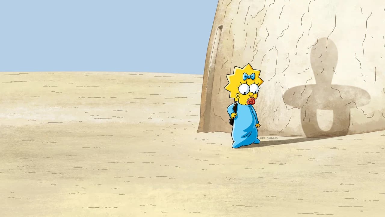 Maggie Simpson dans « Le Réveil de la Force après la sieste »