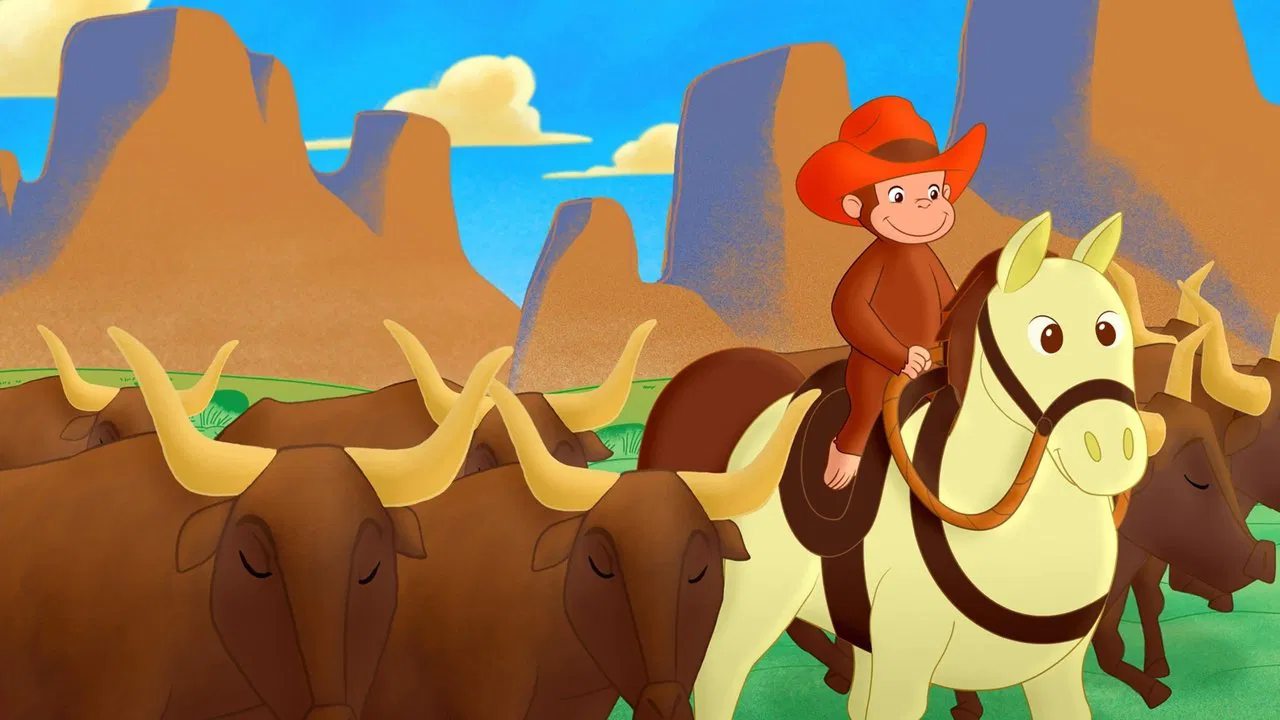 Georges, Le Petit Curieux - L'apprenti cowboy