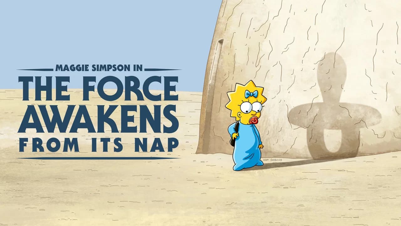 Maggie Simpson dans « Le Réveil de la Force après la sieste »