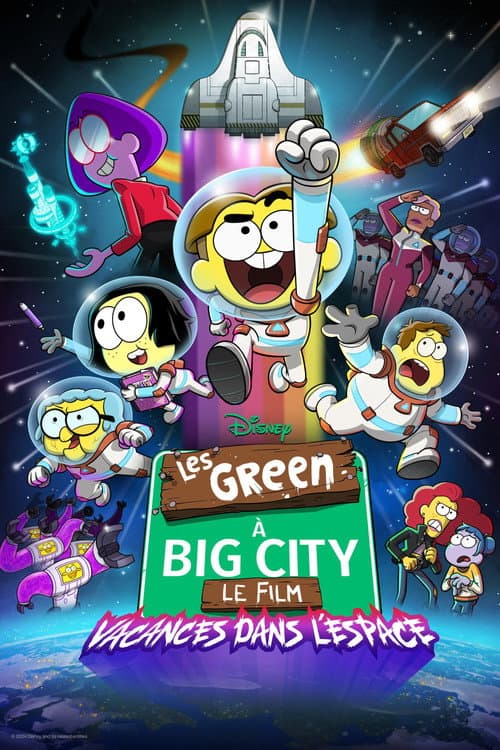 Les Green à Big City, le film : Vacances dans l'espace