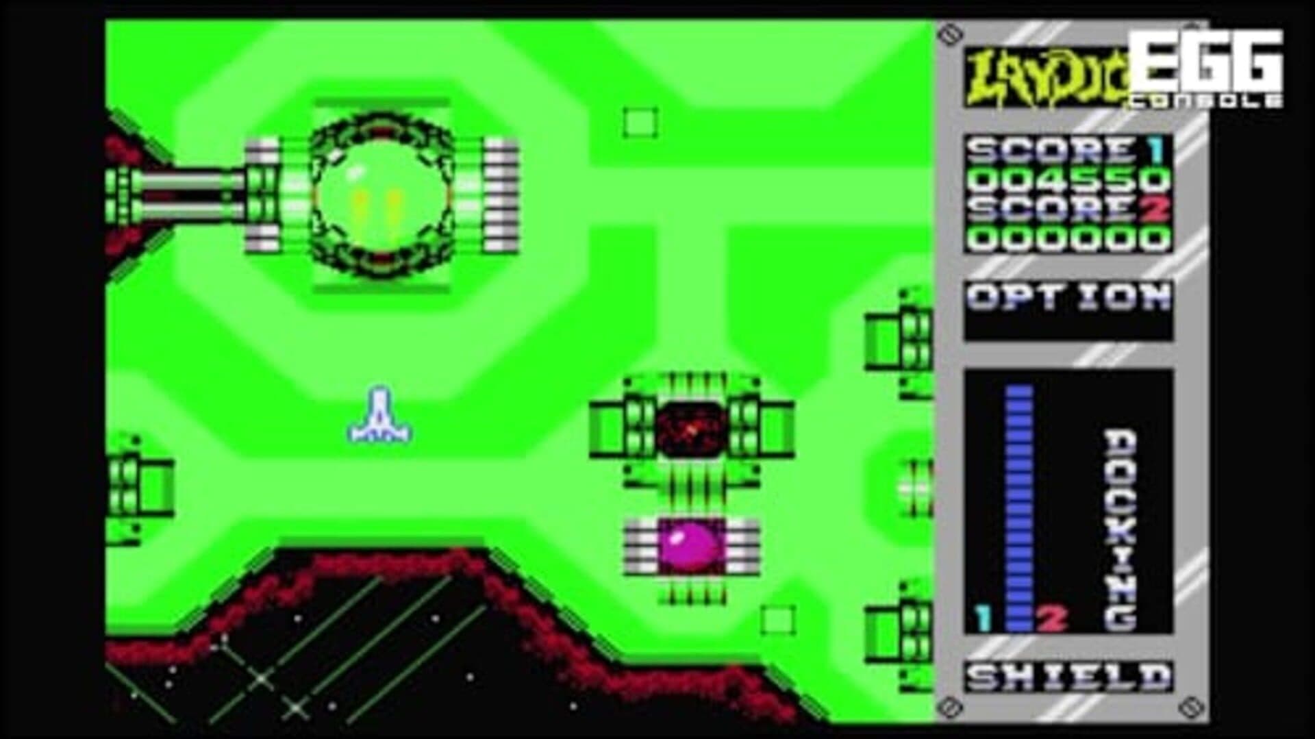 Eggconsole Super Laydock Mission Striker MSX