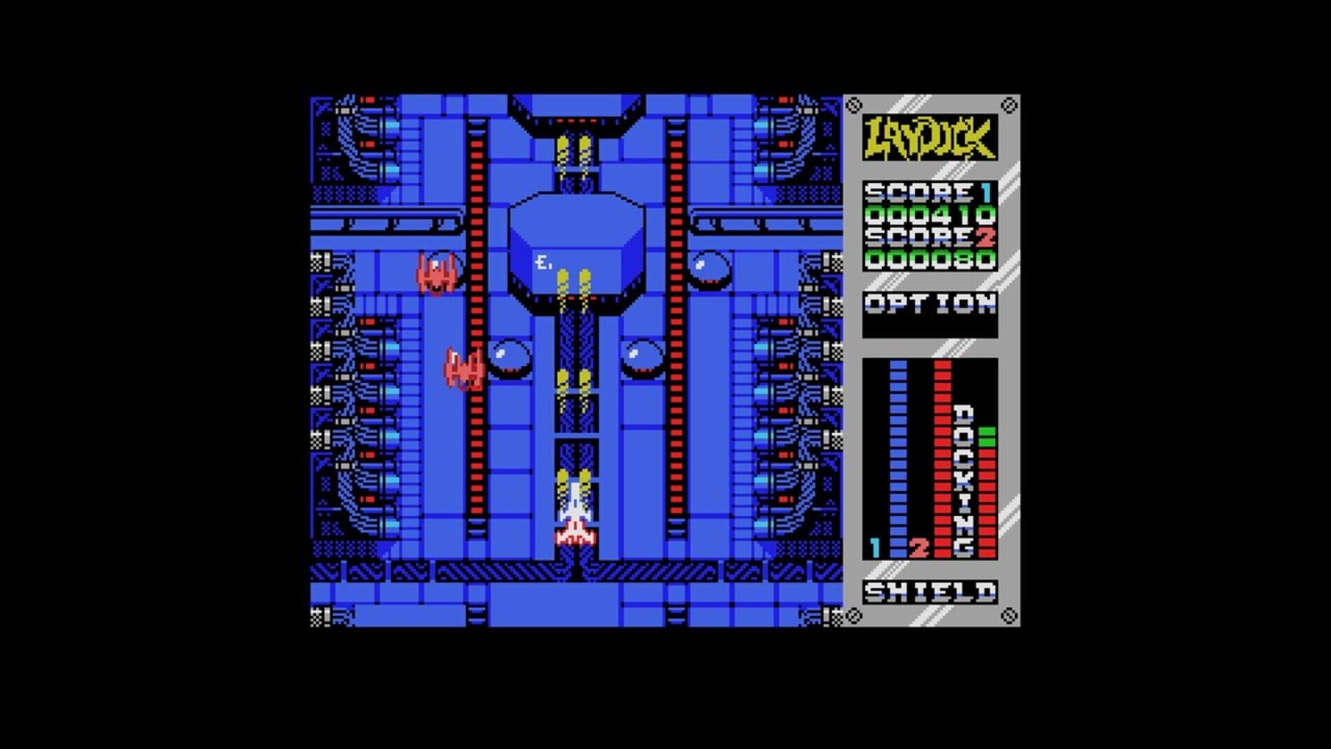 Eggconsole Super Laydock Mission Striker MSX