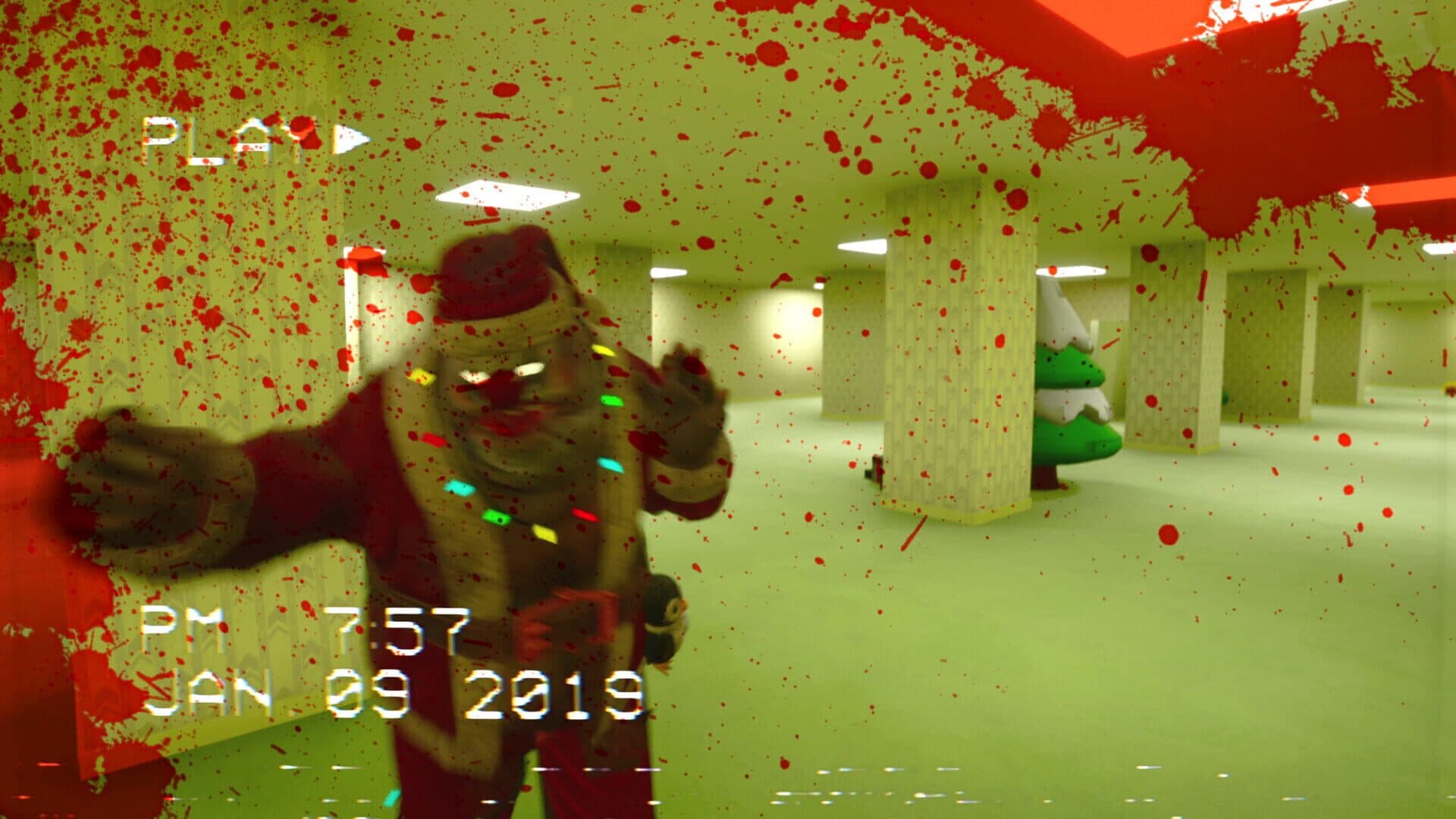 Backrooms Santa