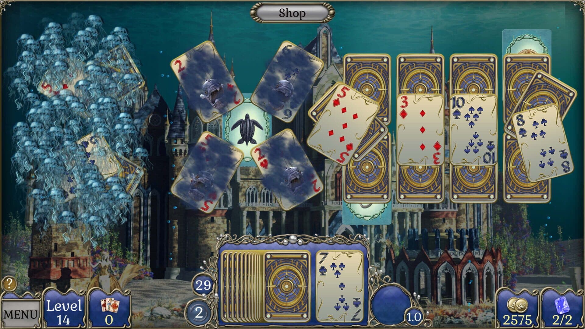 Jewel Match Atlantis Solitaire 5: Collector's Edition